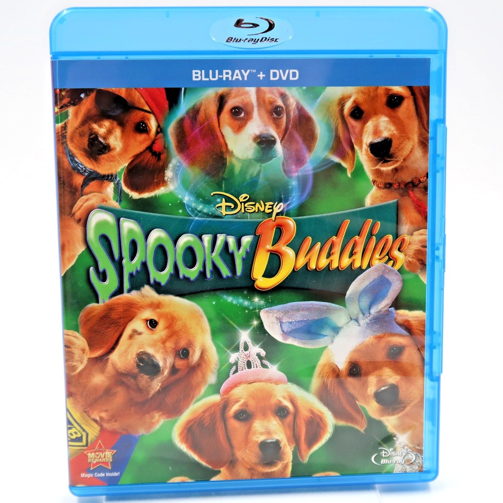 Disney Spooky Buddies Blu-ray DVD 2-Disc Combo Pack 2011 Movie G Rating